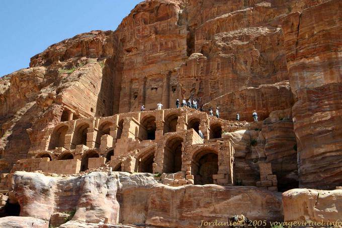 Urn Tomb in Petra Khubta - Jordanien