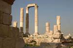 Reste der Tempel des Herkules in Amman, Jordanien.