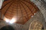 Im Inneren des Holzkuppel der Umayyaden-Palast, Zitadelle von Amman, Amman, Jordanien.