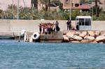 Training auf den Hafen von Aqaba, Jordanien.