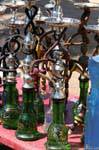 Shisha-Ausstellung (Wasserpfeifen), Aqaba, Jordanien.