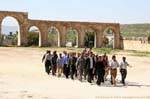 Training auf dem Hippodrom, Jerash, Jordanien.