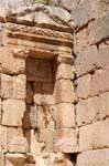 Architektonisches Element in einer Ecke, Jerash, Jordanien.