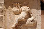 Nord Detail Jerash Theatre, Jordanien.