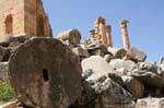 Scree Ruinen, Jerash, Jordanien.