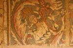Fragment des Mosaiks des Raumes Hippolyte, Madaba, Jordanien.