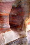 Schichten von schillernden Farben, Petra Khubta, Jordanien.