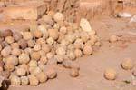 Steinkugeln, Petra Unterstadt, Jordanien.