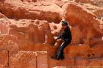 Wadi Rum, climbing - Jordanien