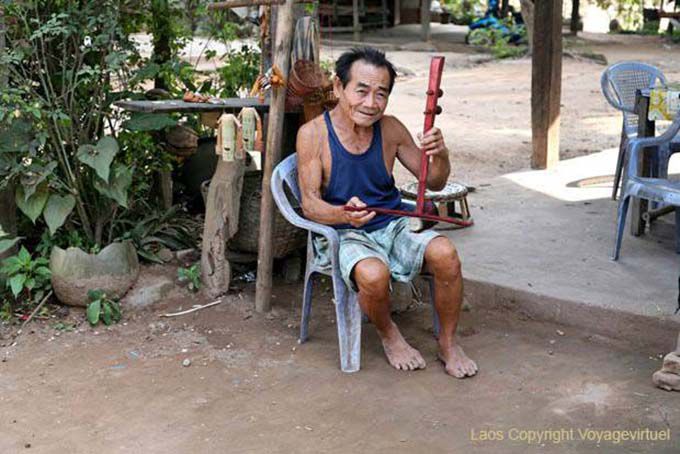 Artisan Musiker Ban Xanhai, Laos