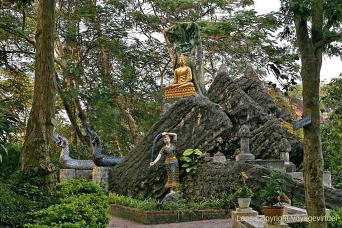 Die Besteigung des Mount Phousi, Luang Prabang, Laos
