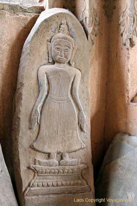 Mudra des Wohlwollens und des Mitgefühls, Haw Phra Keo, Vientiane, Laos