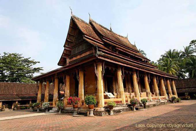 Sim Ordinationshalle, Wat Si Saket, Vientiane, Laos