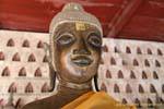 Buddha lächelnd, Wat Si Saket, Vientiane, Laos.
