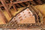 Openwork Dekoration von lackiertem Holz, Wat Si Saket, Vientiane, Laos.