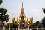 König Saysetthathirath Stupa Wat That Luang, Vientiane, Laos.