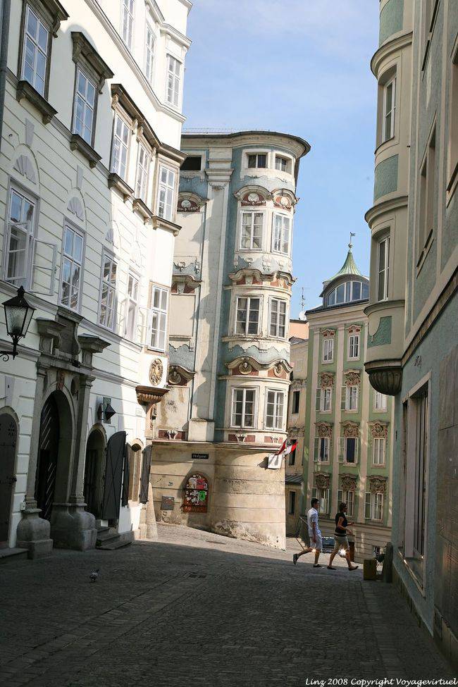 Altstadt, in der Altmarktstraße, Linz - Österreich