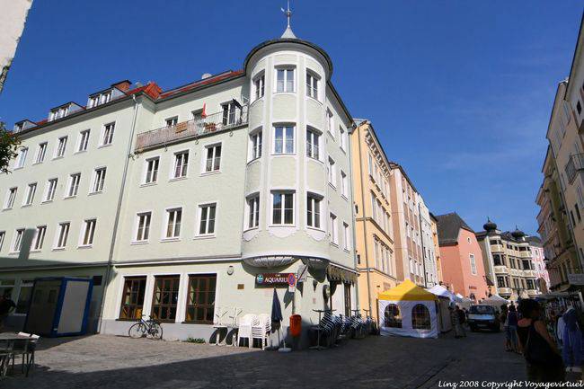 Altstadt, das Aquarium Café, Linz - Österreich