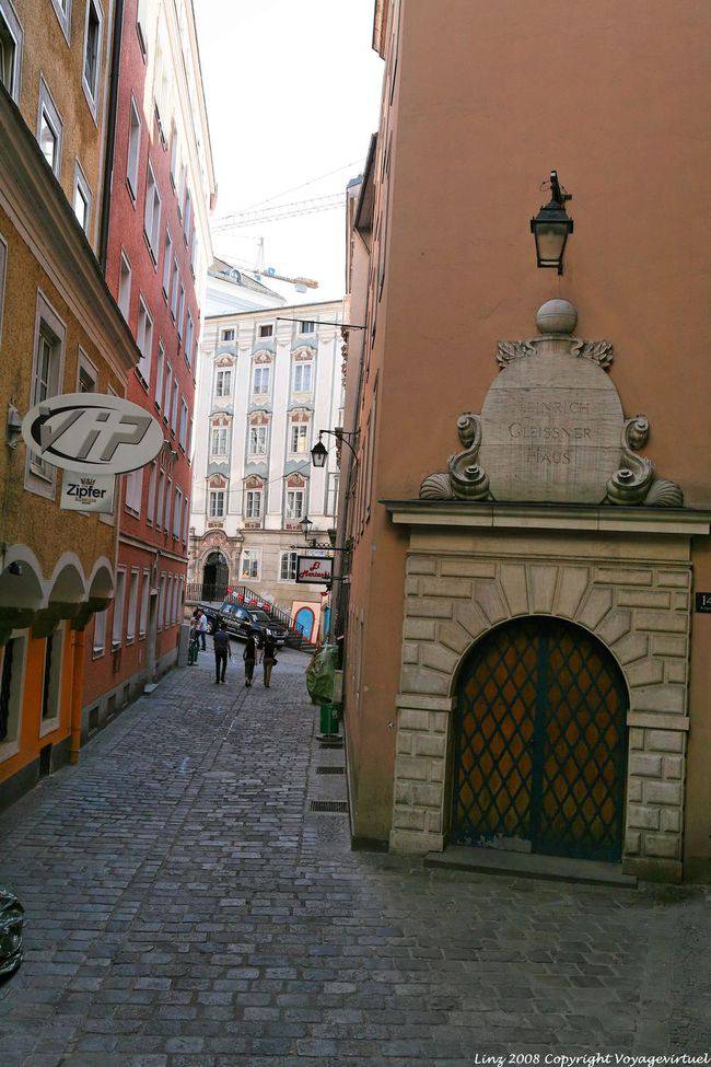 Altstadt, die Heimat von Heinrich Gleissner, Linz - Österreich