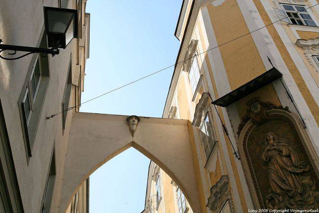 Domgasse, Kopfbogen, Linz - Österreich