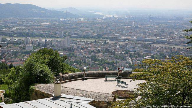 Panorama der Stadt, Linz - Österreich
