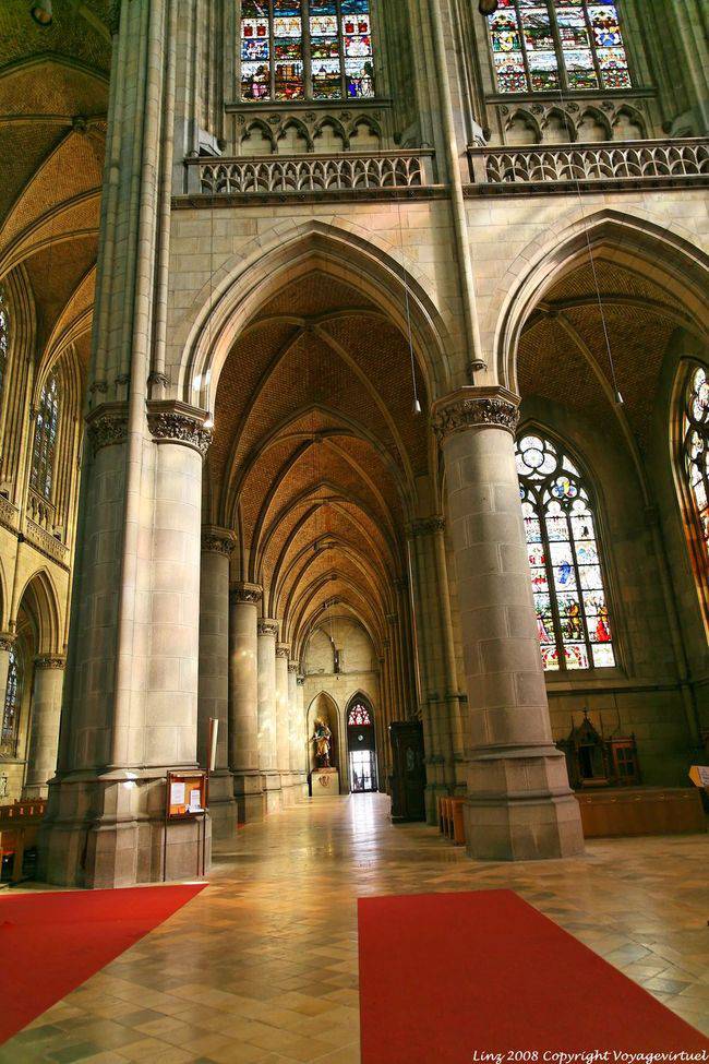 Neuer Dom, Architektur einer Spanne, Linz - Österreich