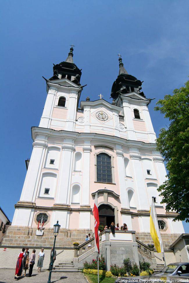Postlingberg, Blick vom Platz, Linz - Österreich