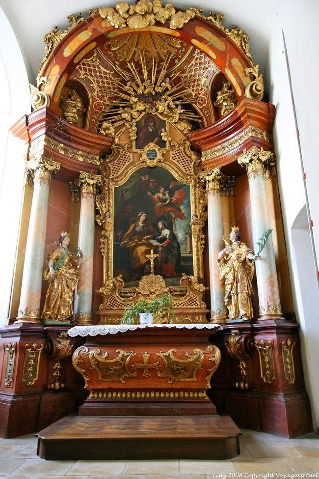 Ursulinen Kirche, die Kapelle, Linz - Österreich