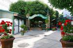 Landstraße, Klosterhof Biergarten, Linz, Österreich.