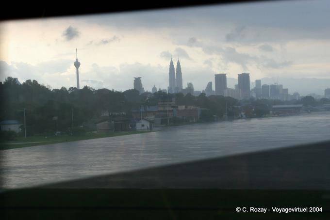 Der lokale TGV Fenster, Kuala Lumpur - Malaysia
