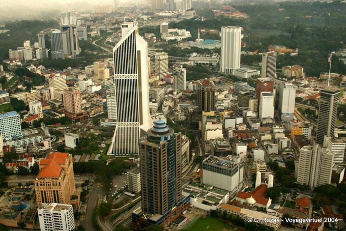 Landschaft der Stadt, Jalan Raja Chulan, Kuala Lumpur - Malaysia