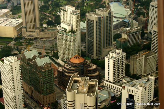 Atemberaubende Ausblicke von Jalan P. Ramlee und Jalan Perak, Kuala Lumpur - Malaysia