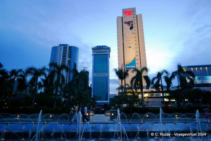 Sonnenuntergang in Kuala Lumpur - Malaysia