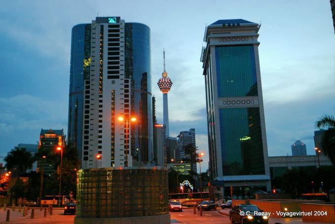 Kuala Lumpur, die Lichter der Stadt - Malaysia