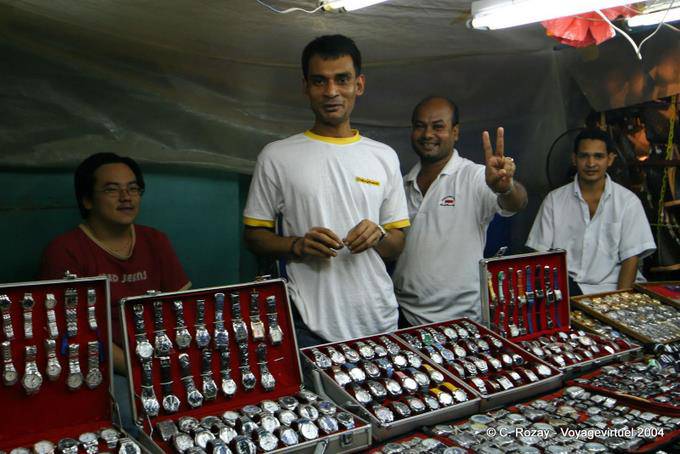 Freundliche Anbieter, chinesischen Markt, Kuala Lumpur - Malaysia