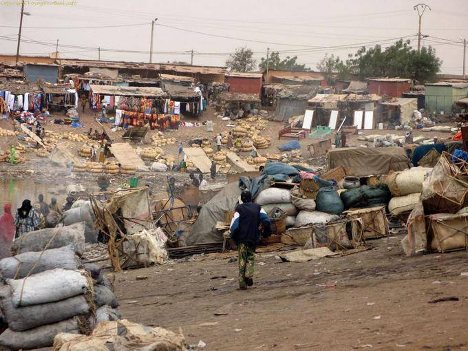 Mopti2 Abords du Port Mali