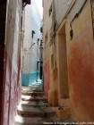 Warme Farben und Märsche, alten Medina, Larache, Marokko.