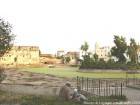 Erholung in der Nähe des Burggrabens Garten Jnan Sbil, Fes El Jdid, Marokko.