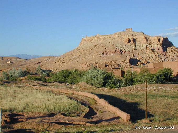Ait Benhaddou, Blick von der Sternschnuppe - Marokko