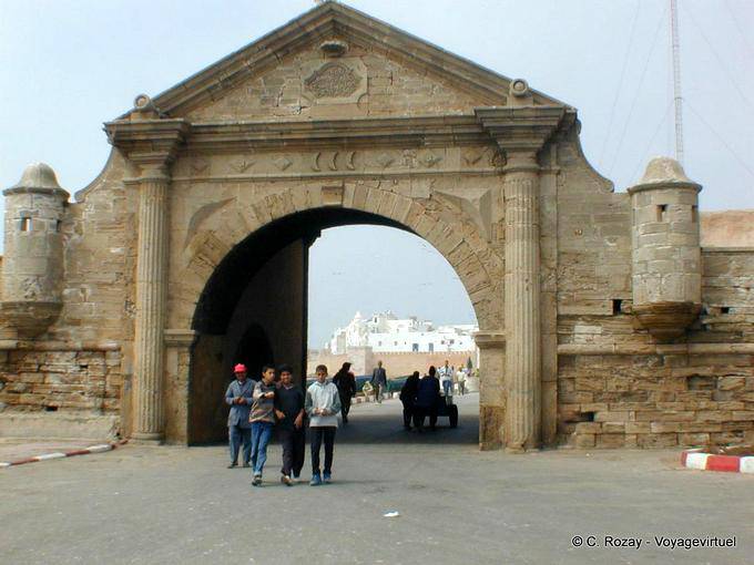 Tor der Marine Essaouira - Marokko