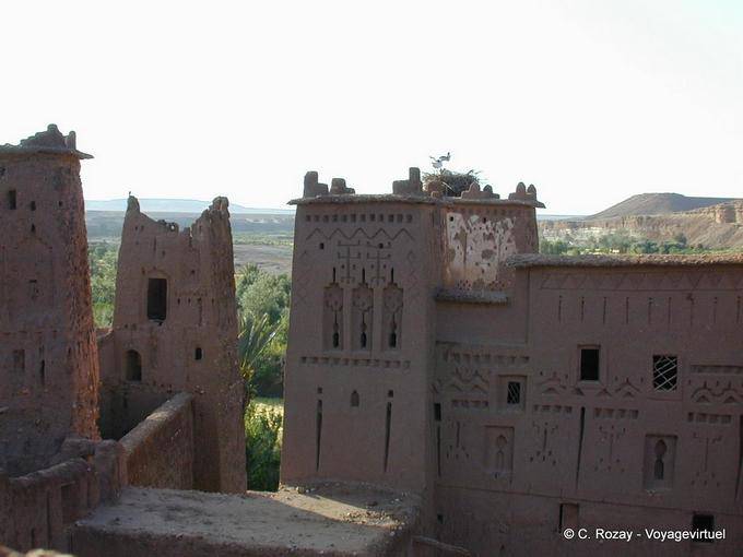 Ait Ben Haddou, traditionellen marokkanischen Süden Architektur - Marokko