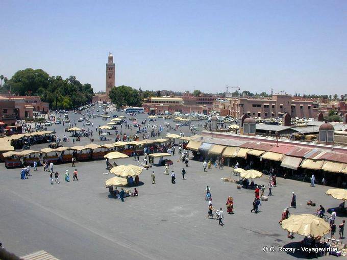 Auf dem Jemaa el Fna, Marrakesch - Marokko