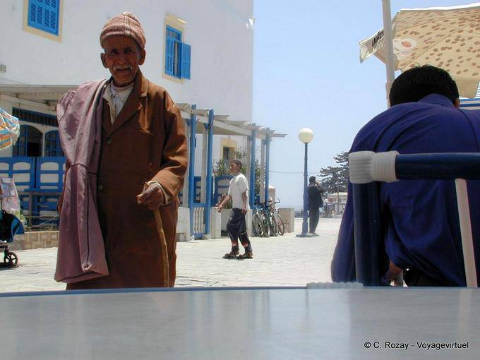 Essaouira, ein Passant aus dem Umland - Marokko