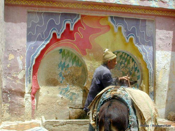Brunnen trinken, Meknes - Marokko