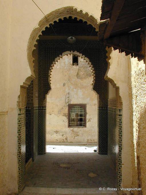 Meknes Durchgang zwischen zwei Straßen - Marokko