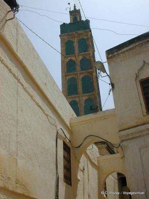 Das Minarett der Großen Moschee, Meknes - Marokko