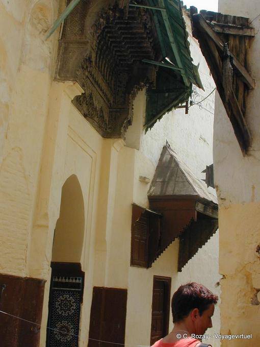 Marquesas geschnitzt in Meknes Spur - Marokko