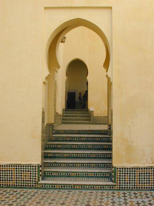 Eingang zum Grab von Moulay Ismail, Meknes - Marokko