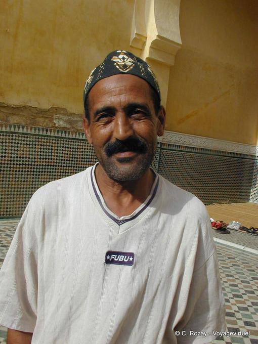 Die Wache entsendenden Imam, Meknes - Marokko