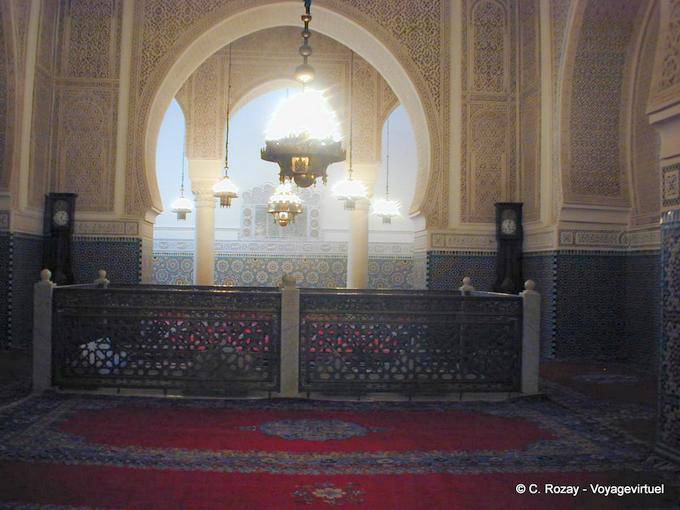 Innenansicht des Mausoleums von Moulay Ismail, Meknes - Marokko